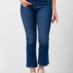 SPYKAR Women Elissa Cotton Bootcut High-Rise Light Fade Jeans-image-29