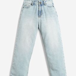 LilPicks Girls Jean Heavy Fade Clean Look Cotton Jeans-image-40