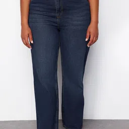 Trendyol Women Clean Look Light Fade Jeans-image-62