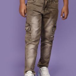 V-Mart Boys Mid-Rise Low Distress Heavy Fade Jeans-24