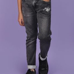 V-Mart Boys Mid-Rise Low Distress Heavy Fade Jeans-image-93