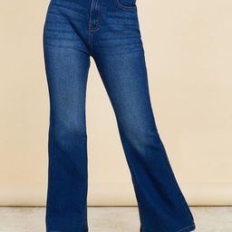 Styli Women High Rise Side Slits Boot Cut Jeans-image-13