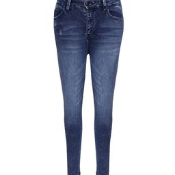 True Religion Women HS Halle Super Skinny Fit Low Distress Light Fade Jeans-image-95