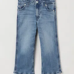 Tommy Hilfiger Girls Mid-Rise Light Fade Clean Look  Jeans-image-45