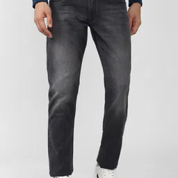 Peter England Casuals Men Slim Fit Heavy Fade Stretchable Jeans-image-83