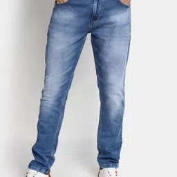 V-Mart Men Slim Fit Mid-Rise Heavy Fade Cotton Jeans-image-23