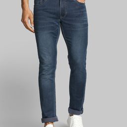 Parx Men Blue Tapered Fit Light Fade Jeans-image-84