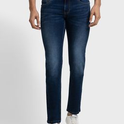 ColorPlus Men Tapered Fit Light Fade Clean Look Stretchable Jeans-image-97