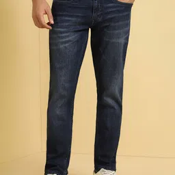 Allen Solly Men Slim Fit Mid-Rise Light Fade Stretchable Jeans-image-74