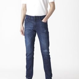 RARE RABBIT Men Movado Mid-Rise Slim Fit Jeans-image-45