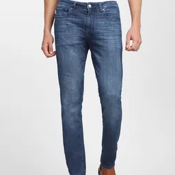 SELECTED Men Blue Slim Fit Light Fade Jeans-image-41