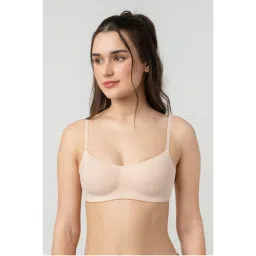 bodyline Soft Nude Seamless Light Padded Scoop Neck with Medium Coverage Bra-picture-13