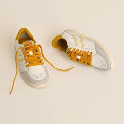 GULLY LABS Women Colourblocked Leather Sneakers-image-88