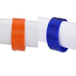 SOMIL Women Orange Bangle-22
