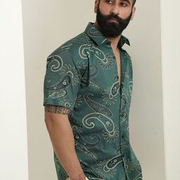 Style Matters Men Standard Floral Opaque Printed Casual Shirt-image-13