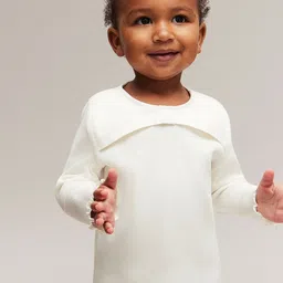H&M Infant Girls Pure Cotton Bow-Detail Jersey Top-picture-20
