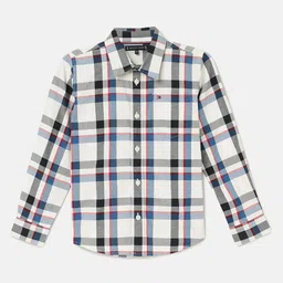 Tommy Hilfiger Boys Buffalo Checks Opaque Checked Casual Shirt-picture-30