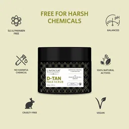 L'AVENOUR Set Of 3 D-Tan Face Scrub For Deep Exfoliation With Jojoba Oil - 200 g Each image 4