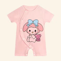 StyleCast x Revolte Infants Girls Printed Cotton Round Neck Rompers-picture-11