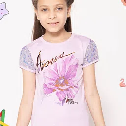 PAMPOLINA Girls Floral Printed Top-10