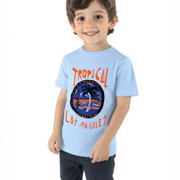 Nauti Nati Boys Printed Antimicrobial T-shirt-image-26