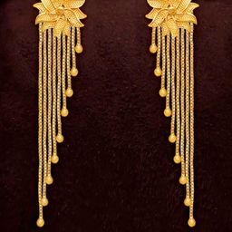 Raj And Deb Gold-Plated Brass Earrings-image-78