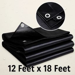 TARPAULINE SHEET WATERPROOF COVER 250 GSM Tent - For TARPAULINE SHEET 12 X 18 FEET-image-54
