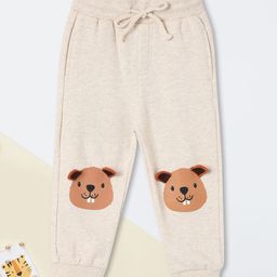 max Boys Printed Pure Cotton Mid Rise Joggers-image-45