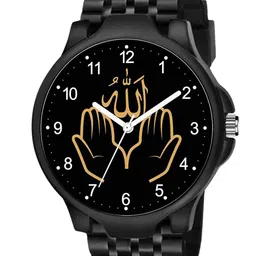 CSAMON Men Printed Dial Analogue Watch - 3KANBLK Islamic NUM03 805BLK_SH-image-49