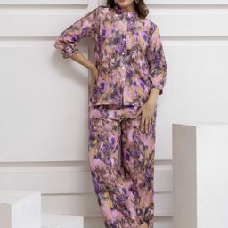 Moda Rapido Printed Shirt With Shorts Co-Ords-picture-54