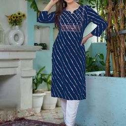 KPF Women Floral Embroidered Floral Kurta-47