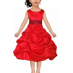 Wish little Satin A-Line Dress-43