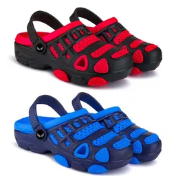 BERSACHE Girls Set Of 2 Ultra Soft Technology Clogs-11