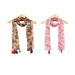 StoleVilla Floral Chiffon Stoles-image-43