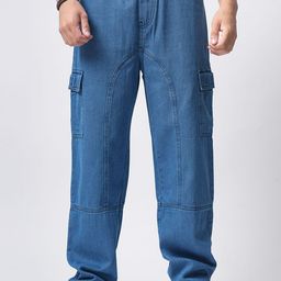 British Club Men Comfort Relaxed Fit Low-Rise Jeans-image-86