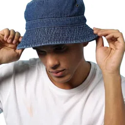 Infispace Men Cotton Solid Sun Hat-image-77