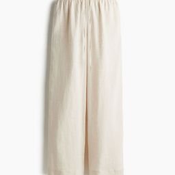 H&M Women Linen Drawstring Trousers-picture-40