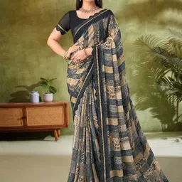 Pandadi Saree Pure Chiffon Sarees-image-69