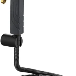 Black & Golden Hand Shower Jet Spray Health Faucets with 1 Meter Shower Hose Bathtub Feet-image-5