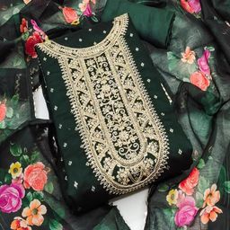 SHIJILA Unstitched Dress Material-image-80