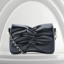 Fastrack Women Solid Swagger Bow Detail Sling Bag-44