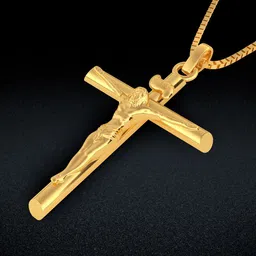 Joyalukkas 22KT Gold Holy Cross Pendant 1.43 g-picture-27