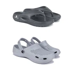 PENNEN Men Set Of 2 Self-Design Flip-Flops-picture-2
