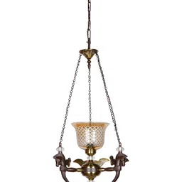 Fos Lighting Brown & Black Textured Aluminium Contemporary Ceiling Lamp-image-71