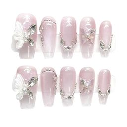 StyleCast x Revolte Set Of 10 Embellished Artificial Reusable Nails-42