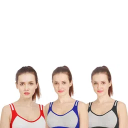 Samvar Multi Cotton Non-Wired Non Padded Minimizer Bra-picture-36