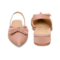Looper Embellished Block Mules with Bows image 4