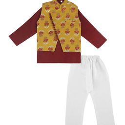 Bold N Elegant Boys Regular Kurta with Pyjamas-image-20