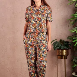 DARVI Printed Short Sleeves Shirt & Trousers-image-82