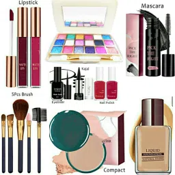 WOMEN NEW FOUNDATION COMPACT NAIL PAINT EYELINER-28